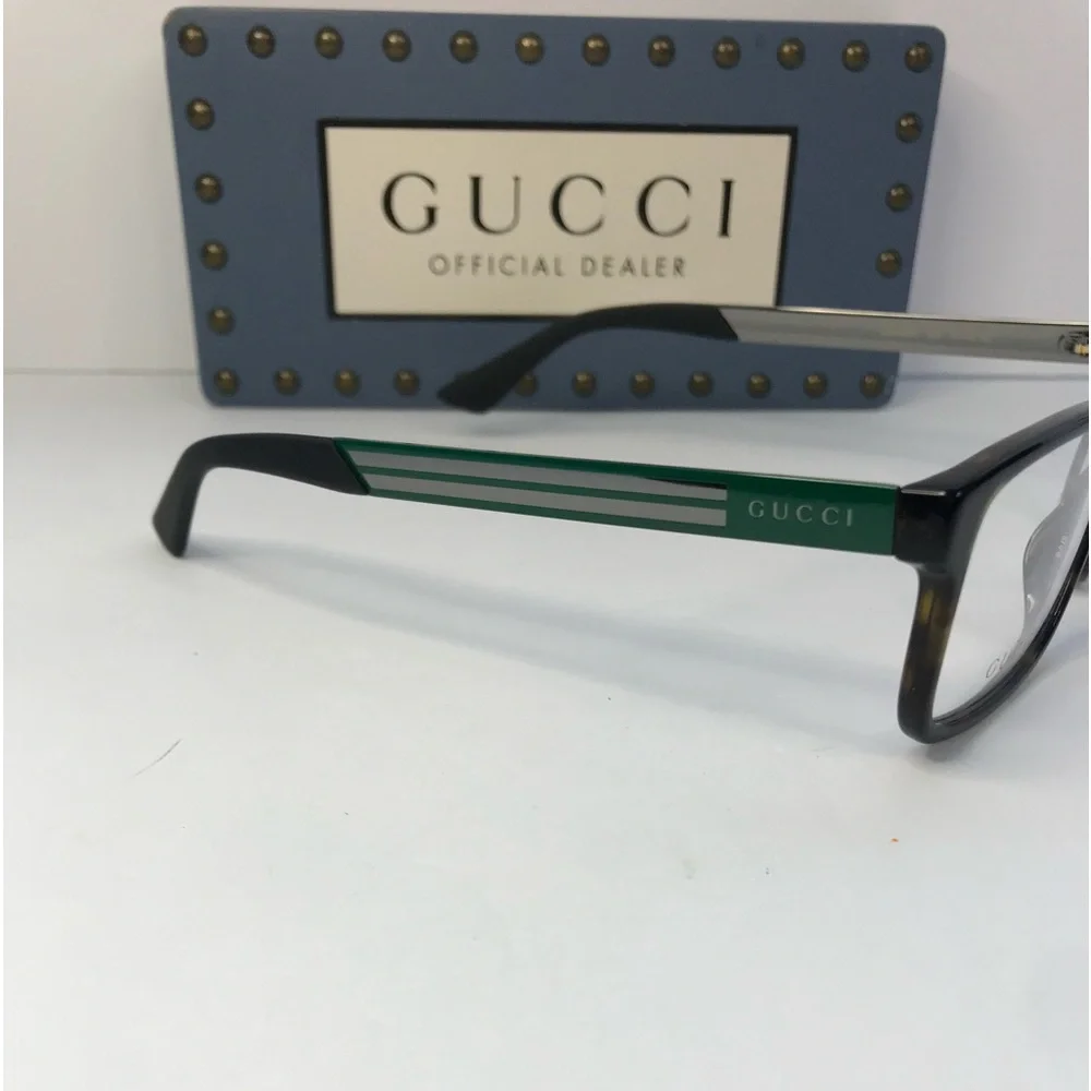 💯 - New Authentic Gucci Demo Square Men's Eyeglasses GG0692O 005 57.